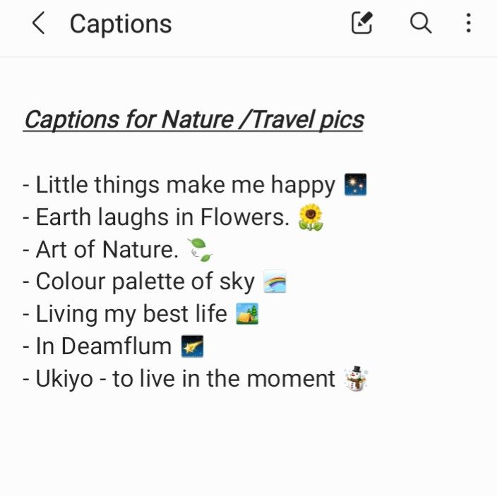 nature bio for instagram
